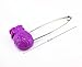 yueton Pack of 50 Assorted Color Plastic Head Baby Safety Pins Safety Locking Baby Cloth Diaper Nappy Pins (Fruits)