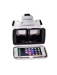 Virtual Reality Headset, 3D VR Glasses for Mobile Games and Movies, Compatible 4.7-6.2 inch iPhone Android Phone, Including iPhone XS X 8 8Plus 7 7Plus 6 6Plus 6s 5,Samsung,LG,Nexus etc