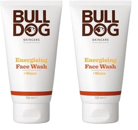BULLDOG SKINCARE - Energising Face Wash For Men | Revitalising Face Cleanser | 150 ml (Pack of 2)