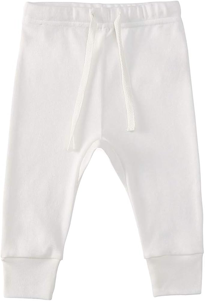 Owlivia Organic Baby Pant Legging Jogger for Infant, Baby Boy, Baby Girl, Toddler: Clothing