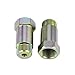 2PCS Oxygen O2 Sensor Defouler Straight M18 x 1.5 fits Header and Exhaust Pipes Stainless Steel