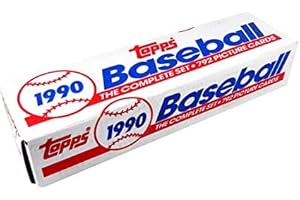 1990 Topps Baseball Cards. Official Complete Set.