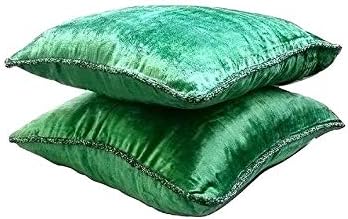 Amazon Com The Homecentric Decorative Emerald Green Pillow Covers