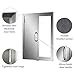 CO-Z 304 Brushed Stainless Steel BBQ Door, SS Single Access Doors for Outdoor Kitchen, Commercial BBQ Island, Grilling Station, Outside Cabinet, Barbeque Grill, Built-in 17W x 24H