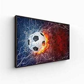 Canvas Wall Art for Living Room, Bedroom Sports Framed Canvas Prints for Home Decoration Ready to Hang - 16"x24" inches