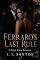 Livro Ferraro’s Last Rule