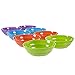Sonoma 7-inch Plastic Pasta and Salad Dinner Bowls | set of 8 in Classic Colors
