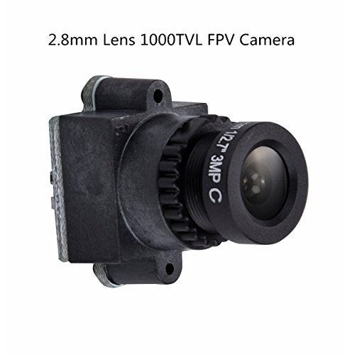 Crazepony 1000TVL FPV Camera 2.8mm Wide Angle Lens CMOS NTSC PAL for QAV250 Multicopter