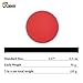 JBM Racquetball Squash 5.5cm / 2.17” Rubber 1 Red 1 Blue 1 Orange Balls in a Net 65-70% Rebound Rate Highly Visible for Racquetball Game Practice Training