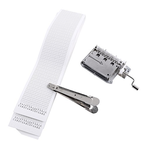 30 note diy music box tune hand crank music box set mov…