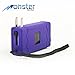 Monster Stun Gun Flashlight – 25 Million Volts – Rechargeable Flashlight Stun Gun Combo with Disable Pin and Holster, Purple