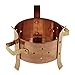 Copper Food Warmer Burner - Keeps Dishes Hot at the Table or on the Buffet - Artisan Crafted in India - 4.25