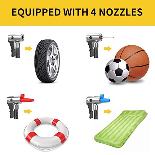 image for choolo Air Compressor Tire Inflator, DC 12V Portable Air Compressor fo