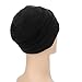 Wireless Beanie for Men, Smart Music Knit Winter Hat with Speaker Mic for Fitness Outdoor Sports, Black