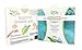 NatraCure Moisturizing Gel Booties and Gloves Set - (for Dry Skin, Dry Hands, feet, Cracked Heels, cuticles, Rough Skin, Dead Skin, use with Your Favorite lotions) - 155/175-AQ/RET - Color: Aqua