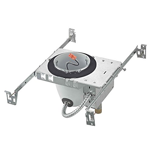 6 Pack 4″ New Construction LED Can Air Tight IC Housing LED Recessed Lighting