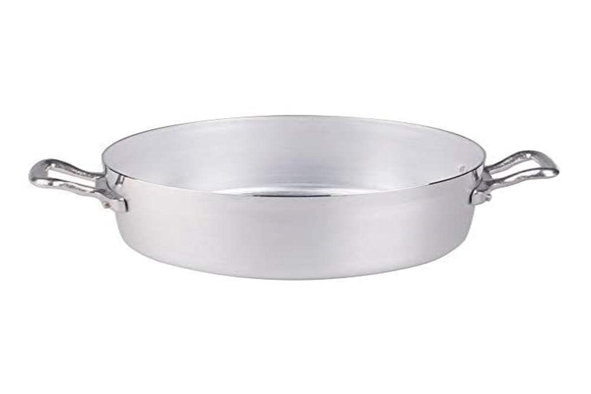 Pentole Agnelli Family Cooking Aluminium Casserole Pot With 2 Handles, Diameter - 14 Cm.