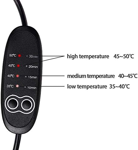 NEWGO® Ciepły kompresor na oczy USB podgrzewana maska na ...