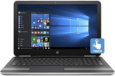 Amazon Com Hp Pavilion 15z Natural Silver Laptop Pc Amd A9 9410 Dual Core Radeon R5 Graphics 15 6 Inch Wled Touchscreen Display 1920x1080 Windows 10 Home Backlit Keyboard 128gb Performance Ssd 8gb Ram Computers