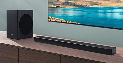 SAMSUNG 43-inch Class Crystal UHD TU-8000 Series - 4K UHD HDR Smart TV with Alexa Built-in + HW-T650 3.1ch Soundbar with 3D Surround Sound (2020)