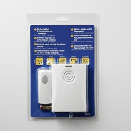 Friedland WFDC845 Doorman Funkgongset und LED, 75 m