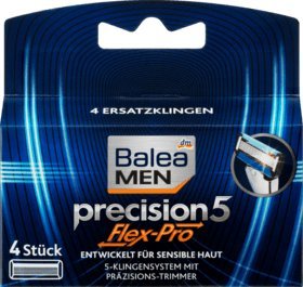 Balea Men's Razor Blades precision5 Flex-Pro 1 Pack of 4