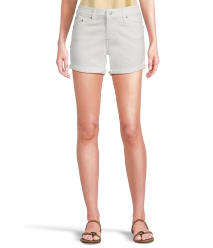 Levi's Women's Mid Length Shorts, Chalk White, 31 at Amazon