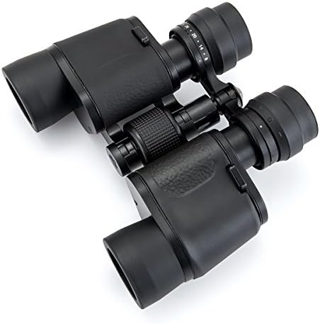Zakezoon HD 8-32X40 Changing times Binoculars for Adult Compact Professional Binoculars for Bird Watching outdoor travel hunting watching concert (Black)