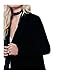 CA Mode Women's Velvet Lace Hem Cardigan Jacket Outwear Coat
