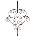 Heart Wreath Metal Door Hanger, Gold