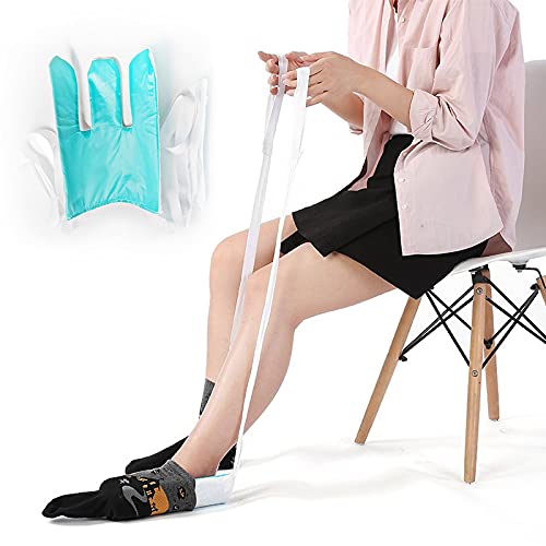 Namvo Sock Aid, Easy On and Off Stocking Slider Sock Helper Slider Putting Socks for Elderly, Pregnant Women, Disabled and Handicapped