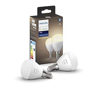 Philips Hue White Luster E14 5.5W x2