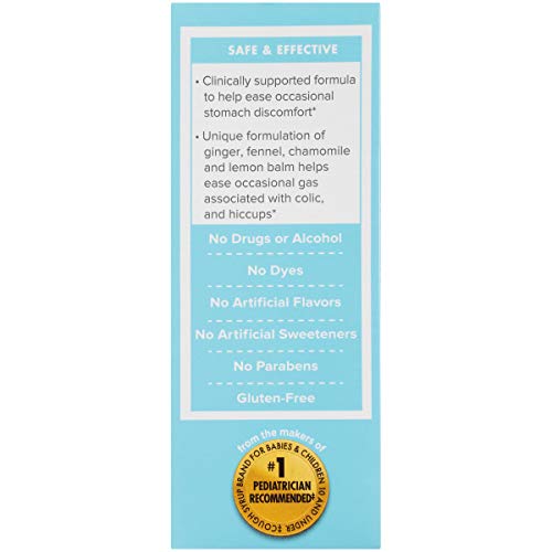 Zarbee's Naturals Baby Gripe Water, Clinically Supported Formula with