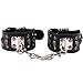 7 Piece Leather Bondage Restraints Set Kit for Bed and Under Bed Sex Play SM Bondage Toy Gear Wrist Cuffs Gags Collar Spanking Nipple Rope Strap On Harness for Women Couples Lesbian Female,A1thumb 2