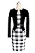 Babyonline Work Dresses for Women Business Office Elegant Bodycon Suits Black