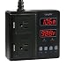 bayite Temperature Controller 1650W BTC211 Digital Outlet Thermostat, Pre-Wired, 2 Stage Heating and Cooling Mode, 110V - 240V 15A