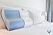 PharMeDoc Contour Memory Foam Pillow - Orthopedic Pillow for Neck Pain Infused with Cooling Gel - Includes Hypoallergenic Pillow Case