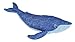 Wild Republic Blue Whale Plush, Stuffed Animal, Plush Toy, Gifts for Kids, Cuddlekins 13 Inches