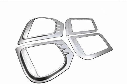 Toyota PRADO FJ150 2018 Car Audio Cover 4pcs Front And Rear Door Silver