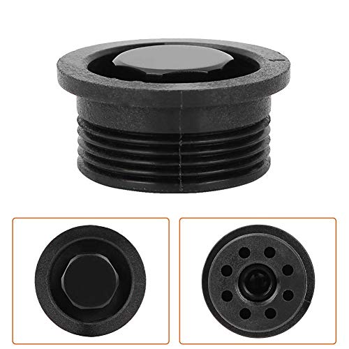 Huairdum Surfboard Air Vent, Short Durable Stand Up Paddle Board Surfboard Air Vent Surfboard Exhaust Black for Water Sports Watercraft Parts 1.18 x 0.59 x 0.98inch