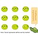 [Pack of 5]SYJYQ Funny Facial Expressions Squeeze Bean Fidget Toy and Flippy Bike Chain for Reduce Stress and Anxiety, OCD, ADD, ADHD, Bitting Nails, Peel Skin, Improve Focus