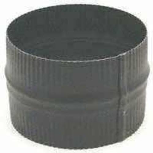 Crimped Black Pipe, 6" x 6" Ducting Components