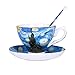 Vincent Willem Van Gogh Bone China Tea Cup and Saucer Set With Gift Box,