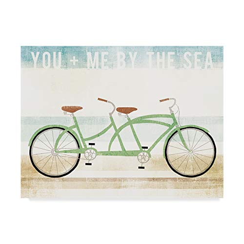 Beach Cruiser Tandem v2 by Michael Mullan, 24x32-Inch