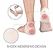 Ballotte Heel Protectors (2 Pairs) - Fast Foot Pain Relief - Plantar Fasciitis Cushions - For Bruised Foot, Sore Feet, Spurs, Running Shoes Protector Pads Wrap Men and Women (4)