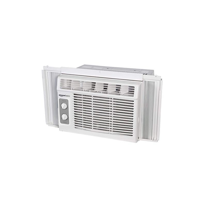 AmazonBasics WindowMounted Air Conditioner with Mechanical Control Cools 150 Square Feet