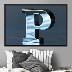 signwin Framed Canvas Wall Art Word Panels 3D...