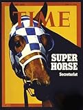 Photo TIME Magazine Cover Super Horse Secretariat 1973