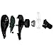 eCandy Wireless Bluetooth Noise Cancelling Headphones with Microphone, Black