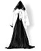 ANGELWARDROBE Wizard Robe White Black 6XL